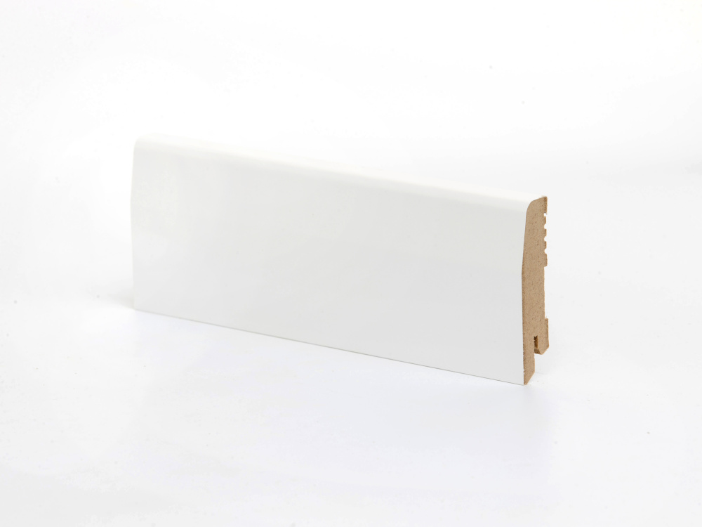 Плинтус МДФ Deartio Белый К-12 70х16х2050мм